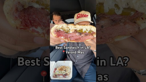 Is this the best sandwich in LA now??? #foodreview #mukbang