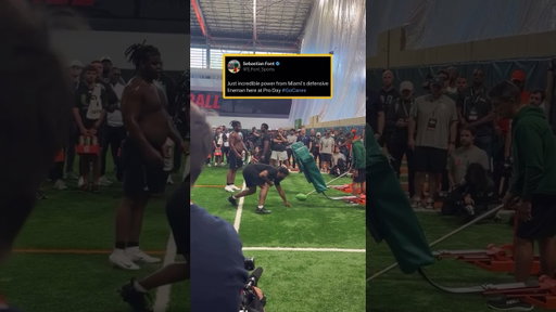 Miami's D-Lineman Are TANKS 💪