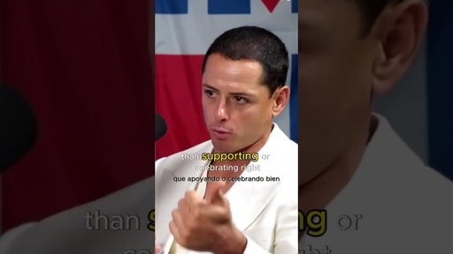 ¿Tiene razón Chicharito sobre los fans mexicanos? 🤔 #ElTri #Chicharito #WorldCup