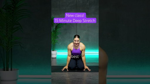 New class! 15 minute Deep Stretch! #stretching #mobility #flexibility