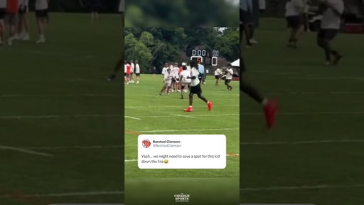 Clemson Football may have found their next Hunter Renfrow in 2030 WR Cash Glover 😤👀