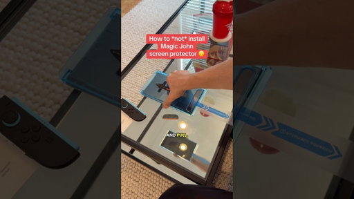 Magic John Switch 2 Screen Protector 🤔