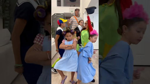 Los pasos de la vecindad 😅❤️ #shorts #comedy #funny #family #dance
