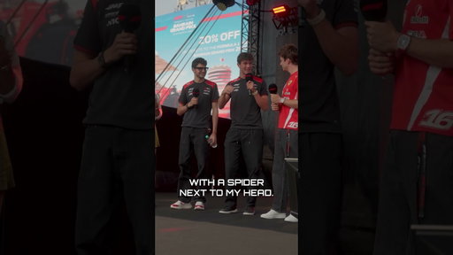 So, what you're saying is... you almost became Spider-Man 🕷️#HaasF1 #F1