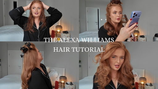 The Alexa Williams Hair Tutorial.