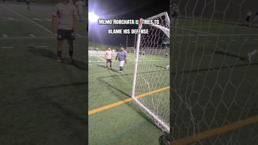 it took memo Horchata🇲🇽 3 business days to get up 😭 #futbol #soccer #goalkeeper #football #shorts