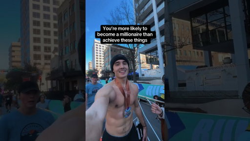 You’re more likely to be a millionaire than do these 5 fitness goals… 😳