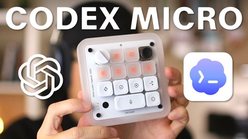 Codex Micro Unboxing, First Impressions, Codex/GPT Demo