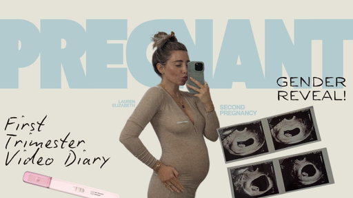I'm Pregnant! First Trimester Diaries & Gender Reveal!