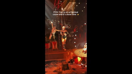 If you watch one show onboard Carnival Celebration, let it be The Most Magnificent Circus! #shorts