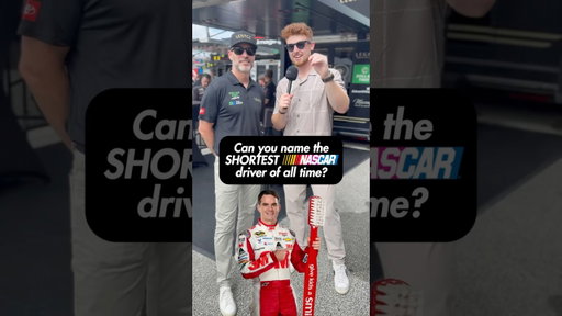 The SHORTEST #NASCAR Driver Ever is… (feat. @JimmieJohnson) #NASCAR @LEGACYMOTORCLUB