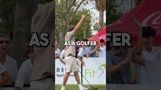 Beginner Golfer Enters Pro Long Drive Competition