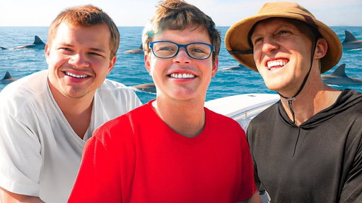 Sketch, Jynxzi & Tfue Go Shark Fishing!
