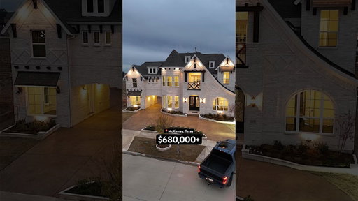New Modern Luxury Mini Castle Homes in McKinney, Texas!🤝