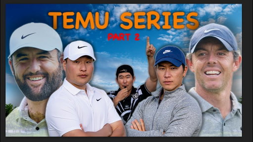 Scottie Scheffler vs Rory McIlroy (Temu Version)