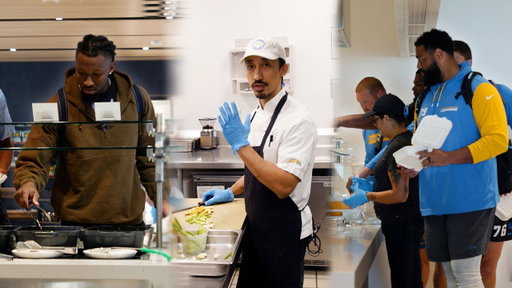 Everything It Takes To Feed An NFL Team | LA Chargers
