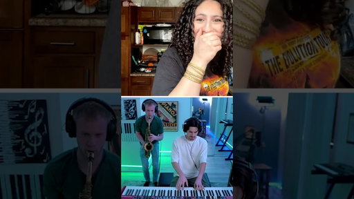 She asked for Adele, so we learned it on the spot 🎹🎷