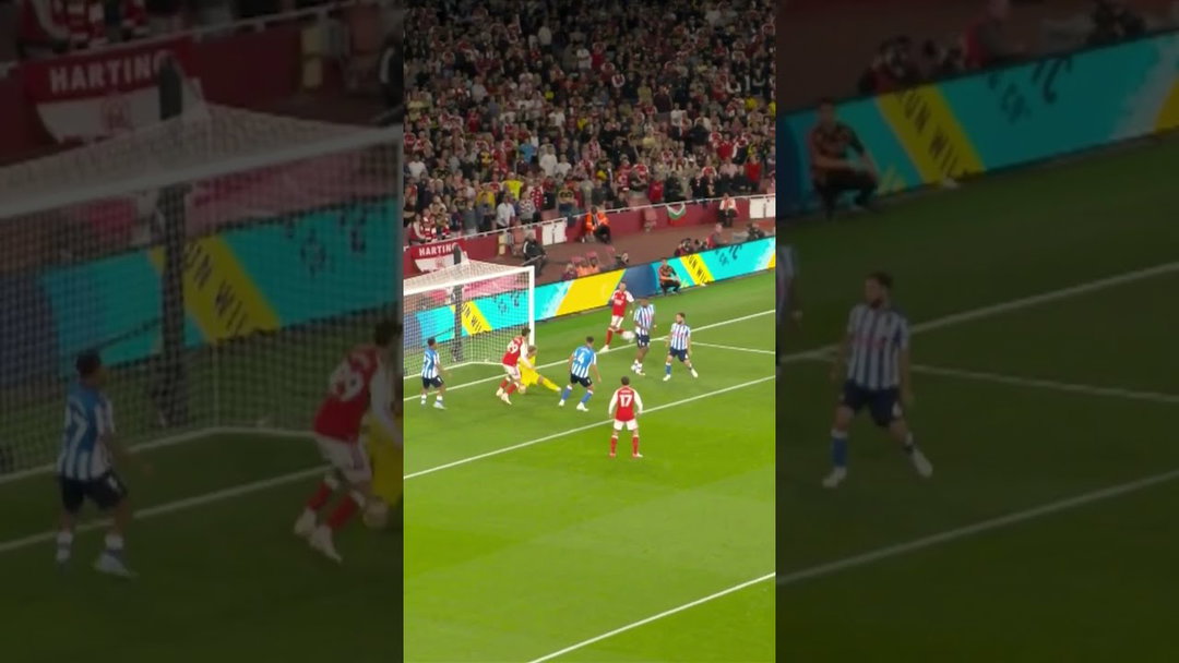 DELICIOUS RICE PASS BEFORE ODEGAARD SCORES!
