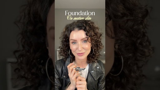 Foundation for mature skin Day 5 #matureskin #makeupover40