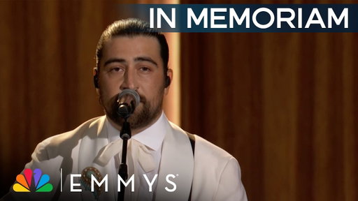 Noah Kahan Performs "Bridge Over Troubled Waters" In Memoriam | 78th Emmy Awards | NBC