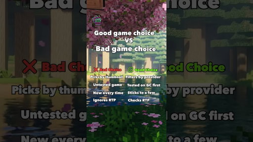 Untested game, untested luck. Simple as that.