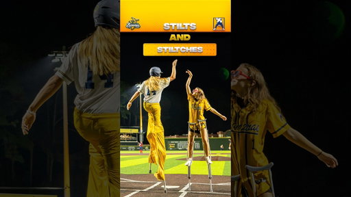 The Duo of a life time! #Shorts#Stiltches #Baseball#Stilts