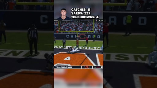The Greatest Single Game Performance You’ll Ever See #madden #madden26 #gaming #thegoosetv #shorts