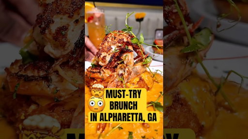 MUST TRY BRUNCH BAR IN ALPHARETTA, GA | Family Friendly | #shorts #foodreview