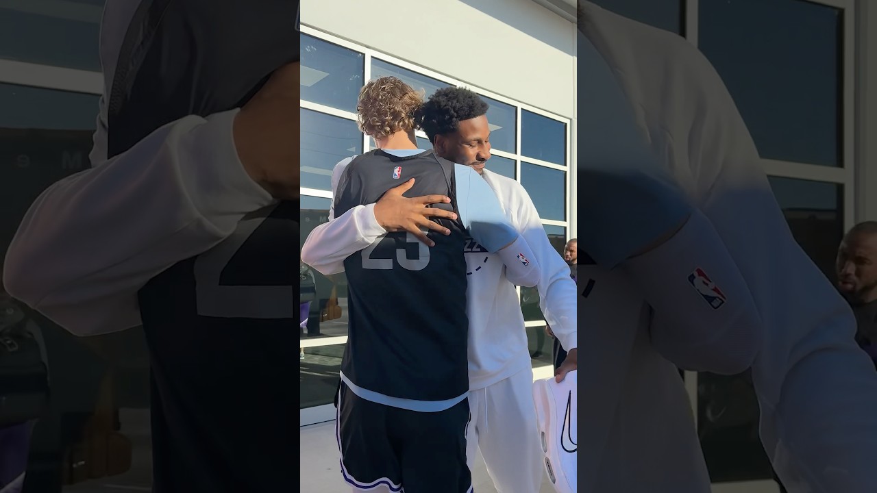 new faces have entered the chat 💜 let’s get it 🤝 #NBA #JJJ #UtahJazz TakeNote