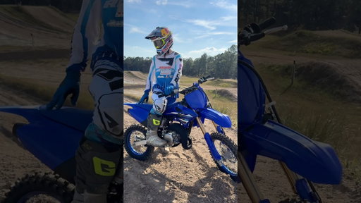 Brand New YZ85 Start Up / Walk Around