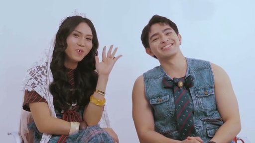 Best wishes sa ating bagong kasal! Watch Miguel & ... play the Newlywed game! 👰🤵