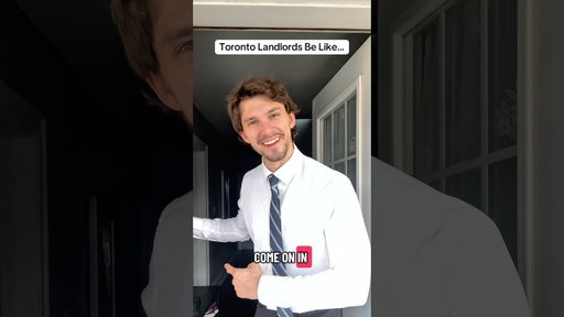 Toronto Landlords Be Like… #toronto #ontario #canada #renting #funnyshorts #skit