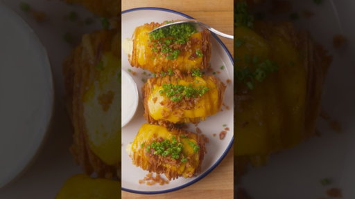 Crispy Lace "Baked" Potato
