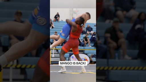 The much-anticipated return of Spenser Mango—freestyle edition! LA28? 🧐 #usawrestling