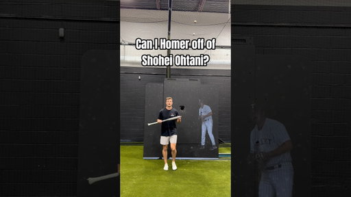 Can I Hit a Homerun off of Shohei Ohtani? | Best Baseball Player Ever?