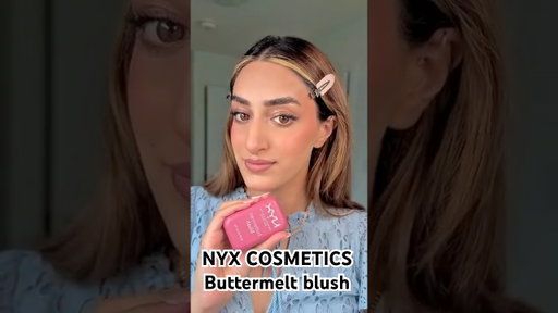 Rosy glow with @nyxcosmetics  buttermelt blush💖 #blush #fyp  #contentcreator #ugc #beauty #shorts