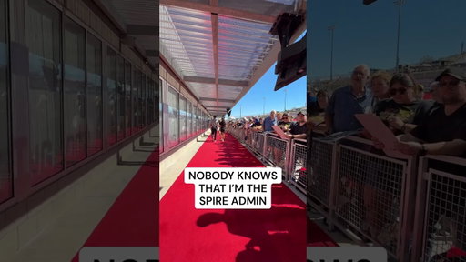 Why didn’t they want our autograph??? #spiremotorsports #nascar #phoenix #viral #funny