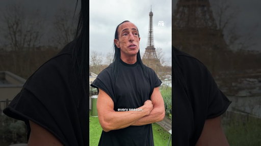 How to become a Rick Owens model… #rickowens #model #casting