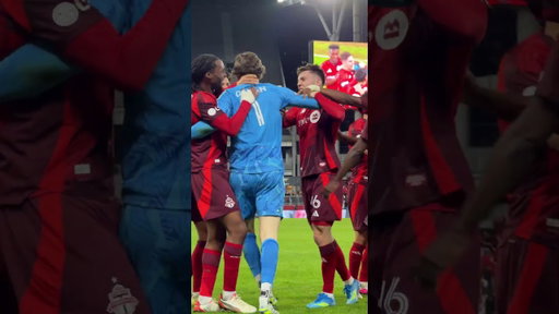 POV: you’re pitchside for the first keeper goal in club history 🤯