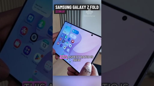 Samsung's Latest Devices... #canada #smartphone #samsungzfold8 #shorts