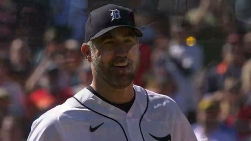 FULL 1ST INNING: Justin Verlander takes the mound one final time with the Tigers