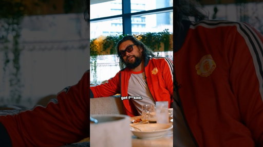 Nothing compares to your first United match. And we caught up with Jason Momoa before his... 🥺.