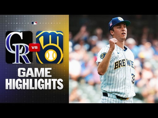ROCKIES vs. BREWERS: Official Full Game Highlights (July 26) | 2026 MLB Season
