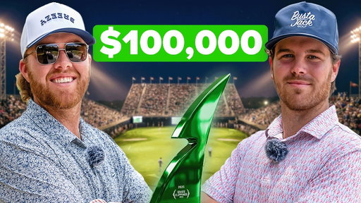We Qualified For a $100k Golf Tournament (Grass League)