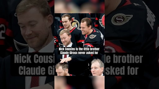 Nick Cousins can’t help but annoy Claude Giroux 😂