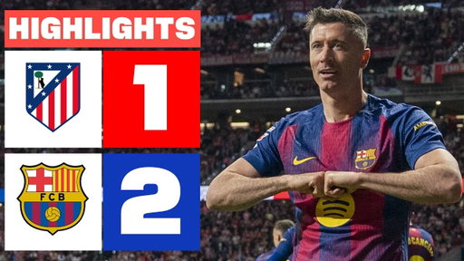 ATLÉTICO DE MADRID 1 - 2 FC BARCELONA | RESUMEN LALIGA EA SPORTS