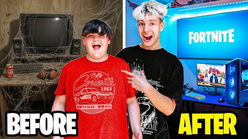 I Gave a Fan a $10,000 Setup!