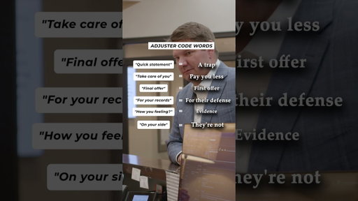 Insurance Adjusters Are Not on Your Side