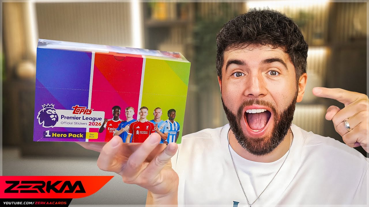 OPENING *NEW* 2026 PREMIER LEAGUE STICKERS FOR THE FIRST TIME!