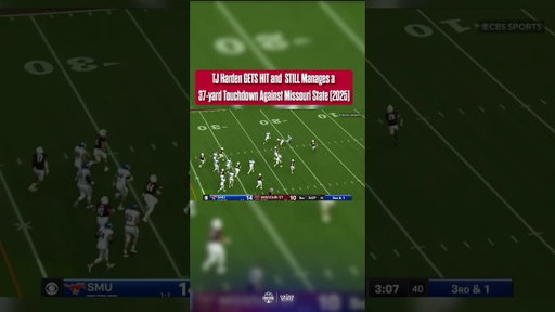 T.J. Harden Made This 37-Yard TD Look Way Too Easy 😮‍💨